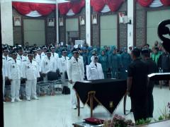 53 Kades di Kampar Dikukuhkan Kembali, Bupati Ingatkan Tentang Tufoksi dan Pelayanan Masyarakat